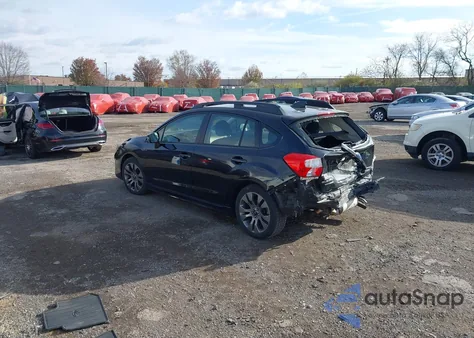 2016 Subaru Impreza 2.0I Sport Premium z USA, uszkodzony, nr VIN JF1GPAS67GH208833